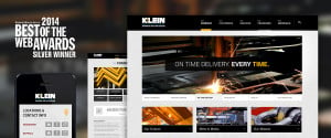 Dumbwaiter Designs Wins with Klien Steel Website